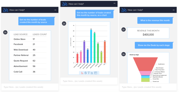 ZOHO CRM-Zia